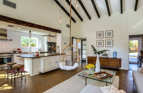 Uptown Design District House | Boho Rhapsody – Private Oasis, Walk to Town