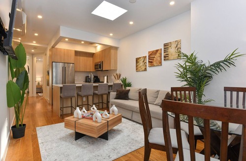 NoMad Apartment | Boho Rustic Escape in Midtown: 4BR, 2BA & Massive Terrace