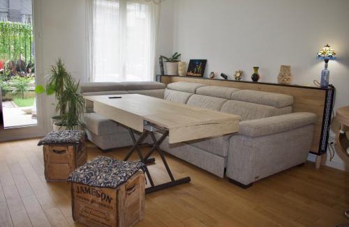 Clamart Apartment | Boho style apartment - 8 mins from Paris Center - Garden and underground parking