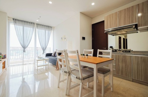 Chinatown Apartment | Boho Touch 2Br Apartment With Extra Room At Lucky Tower Residence