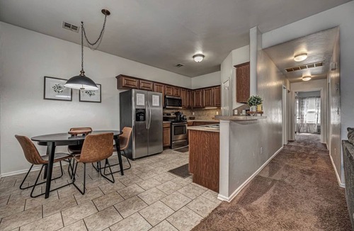 Oklahoma City Apartment | Boho vibe 3BR/2BA Near Tinker AFB & OKC!