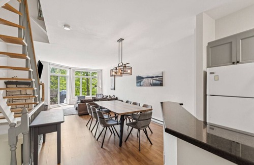 Mont-Tremblant House | Boisé 4-Story Ski-In/Ski-Out w/Sauna