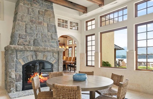 Bolton Landing House | Bolton Manor ~ Massive Lakefront, Beach, and Hot Tub.