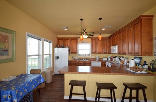 Gilchrist House | Bonita Vista: 3 BR, 2 BA House in Gilchrist, Sleeps 13