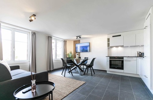 St. Gallen Apartment | book2stay 2-room apartment #2 Rosenberg up to 4 people