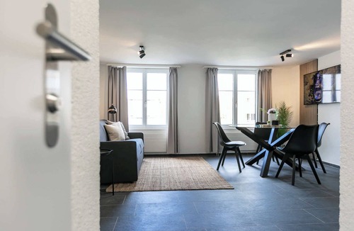 St. Gallen Apartment | book2stay 2-room apartment #2 Rosenberg up to 4 people