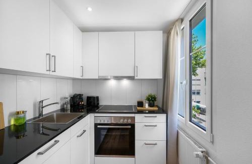 St. Gallen Apartment | book2stay modernes Apartment OLMA-Areal