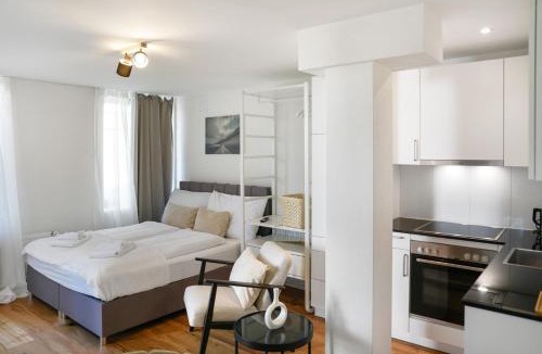 St. Gallen Apartment | Book2Stay - modernes Studio OLMA-Areal