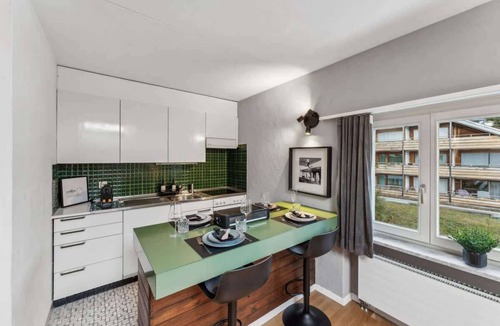 Laax Apartment | book2stay: Retro-Alpin Studio