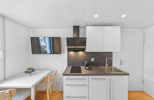 Herisau Apartment | book2sty: Cozy Studio with kitchenette and washing machine