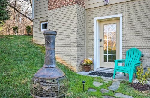 Mount Lena Apartment | Boonsboro Studio with Wood-Burning Fire Pit!