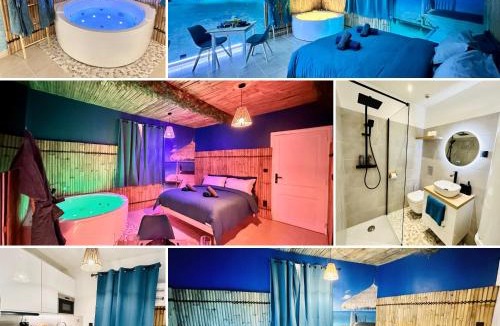 Anatole France Apartment | BORA-BORA SUITE - Jacuzzi - Centre by Narbana