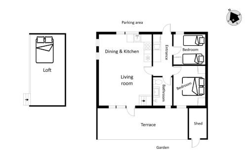 Falen House | Bork Cozy Cottage