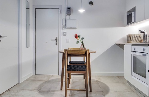 Sant Pere Apartment | Born 1BR Apartment in Quaint Barcelona with AC