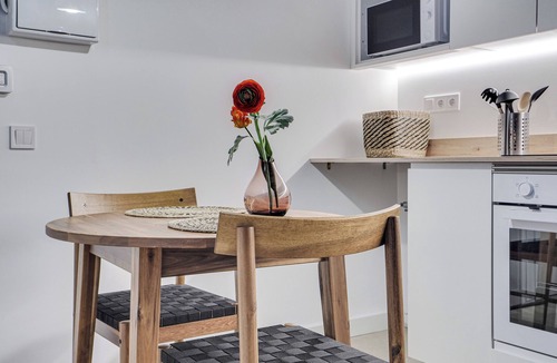 Sant Pere Apartment | Born 1BR Apartment in Quaint Barcelona with AC