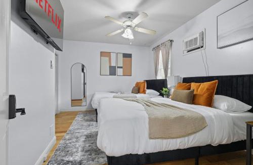 East Somerville Apartment | Boston 4BR Home with Parking BBQ Fire