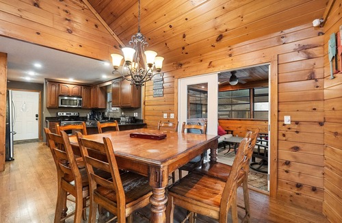 Lakeside Estates House | Bottoms Up double deck dock w/slide, hot tub, near famous 'jumping bridge'