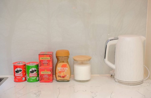 Wentworth Point Apartment | Bouclé Haven | 2BR, Sunset Skyline Views + Parking