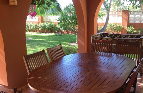 Playa de Almarda Ski Chalet | bougainvillea house