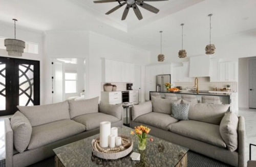 Pelican House | Bougee Waterfront with Salt Water Pool/Spa/Game Rm