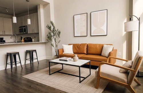 West End Apartment | Boulevard Stays Midtown 30ft Ceilings 1BR 01