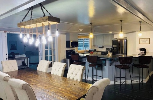 Athens House | "Bourbon Bonfire" Vacation Home near Lake Greeson