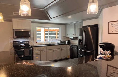 Athens House | "Bourbon Bonfire" Vacation Home near Lake Greeson