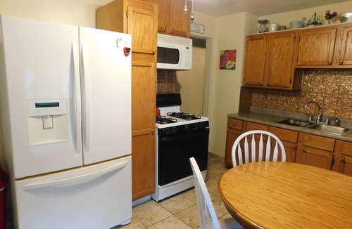 East Peoria House | Bow Wow Meow! Fenced Yard-5 min to Downtown Peoria