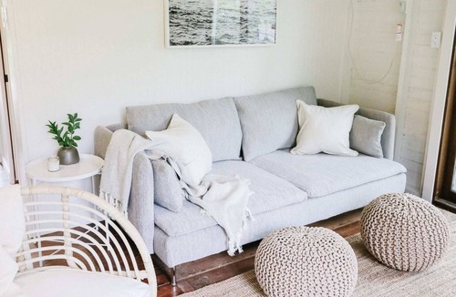 Winnipeg Beach Cabin | Bowerbird Stays Bright and Beachy Vintage Cabin