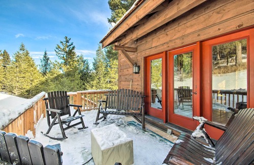 Bozeman Cabin | Bozeman Cabin: Deck w/Jacuzzi & Gas Grill!
