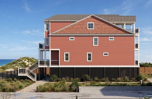 Murrells Inlet House | Brand New 10BR Oceanfront. Pool, Spa, Theater Room, Game Area, Firepit, Elevator