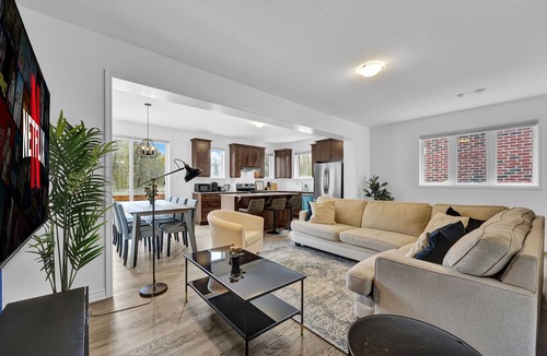 Kitchener House | Brand New 2Storey house with 65" TV
