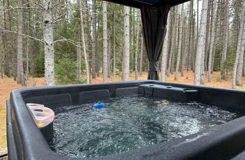 Saint-Alexis-des-Monts Ski Chalet | Brand New with SPA - Le Repaire du Lievre Blanc