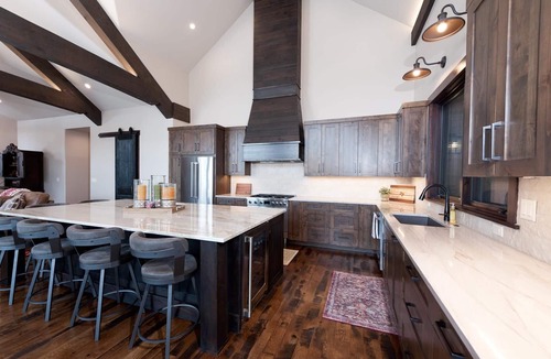 Purgatory House | Brand New Home Across from Purg - Awesome Views, Arcade Game, Hot Tub, AC