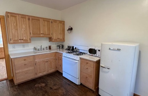 New Salem Cabin | BRAND NEW LISTING! Rustic cabin at historic orchard & cidery. Pet-Friendly!