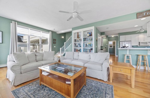 Onset House | BRAND NEW LISTING! Spacious 5BD Beachfront Retreat-Central A/C, Outdoor Shower, Right on Onset Beach