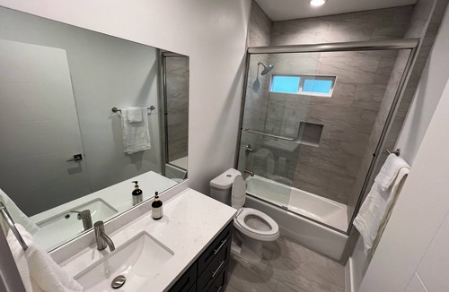 Canoga Park Apartment | Brand-New Modern Studio with Your Own Private Yard Oasis
