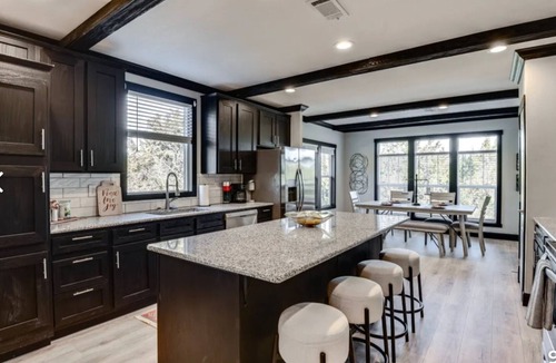 Graford House | BRAND NEW ON THE WATER WITH HOT TUB, SHARED BOAT DOCK & 7.5 MILES TO ROCKER B!
