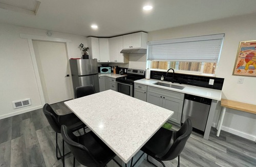 Hillwood Apartment | Brand new private quiet Shoreline studio near beach, shops, ferry, light rail