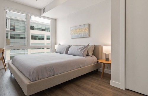 Southwest Calgary Apartment | Brand New Upscale King Bed/Workspace/Free Parking