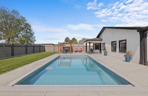 Desert Aire House | Brand newly remodeled 3-bed, 2 bath Desert Aire w/private pool & RV hookups!