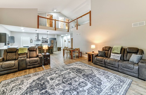 Deer River House | Brantingham Home: ATV & Snowmobile Trails On-Site!