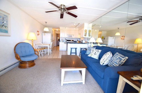 North Ocean City Condo | Breakaway East 109-Oceanfront 134th St, Elev, W/D, AC