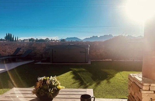 Las Cruces House | Breathe Taking Mountain View: Pool, Hot Tub, Arcade Room & Amazing Views!