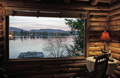 Kattskill Bay Cabin | Breathtaking Log Cabin Directly on Lake George 5bd