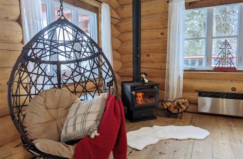 Saint-Faustin-Lac-Carre Ski Chalet | Breathtaking log house with HotTub - Winter paradise in Tremblant