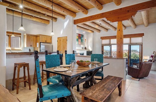 Tesuque House | Breathtaking Sunset Views, Community Pool