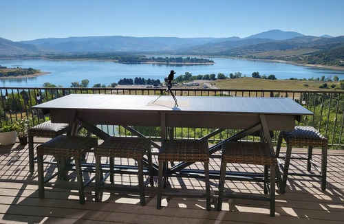 Eden House | Breathtaking Views! PRIVATE INDOOR POOL, Outdoor Hot Tub, Sauna, Game Room & Gym