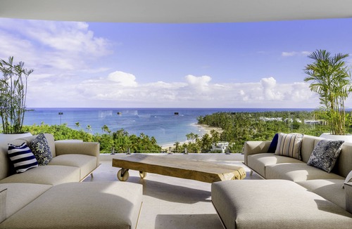 Las Terrenas Villa | Breathtaking Villa and Incredible Sea Views w/7Bdrs Pool.