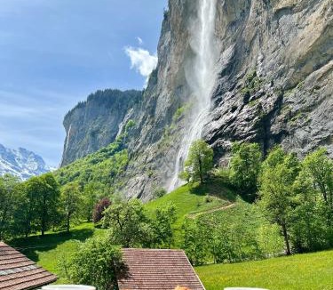 Lauterbrunnen Apartment | Breathtaking Waterfall Apartment